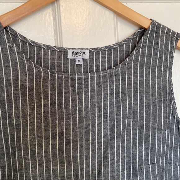 Linen Blend Tank - Picture 3 of 5